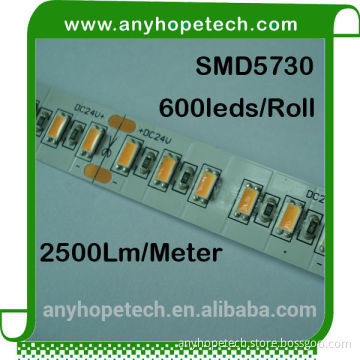 Premium Quality 38.4W per Meter 120ledm 24v smd 5730 led strip